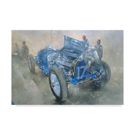 Peter Miller 'Type 59 Grand Prix Bugatti' Canvas Art,16x24